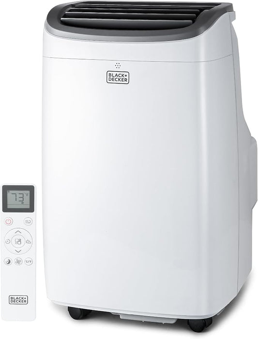 BLACK+DECKER Portable Air Conditioner 9,000 BTU White